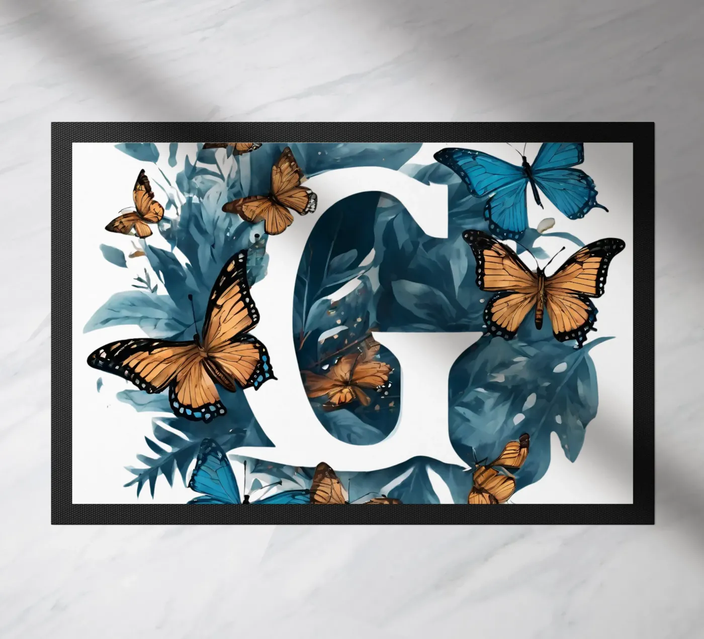 Farfalla blu G zerbino da Shinery