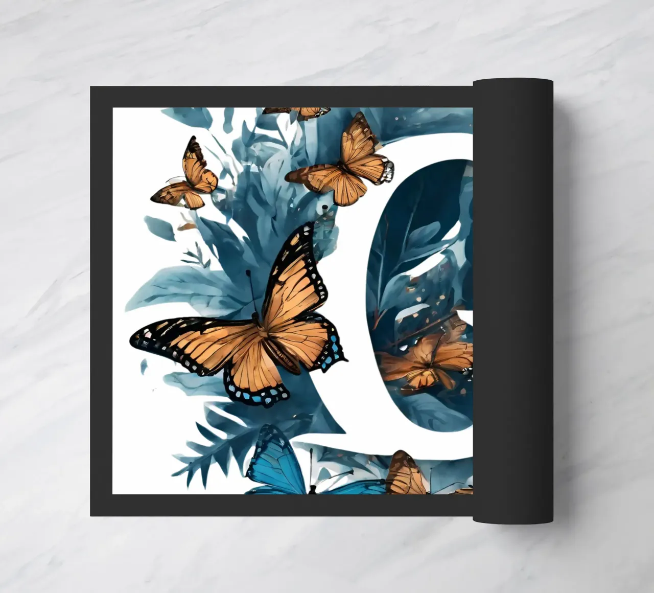 Farfalla blu G zerbino da Shinery