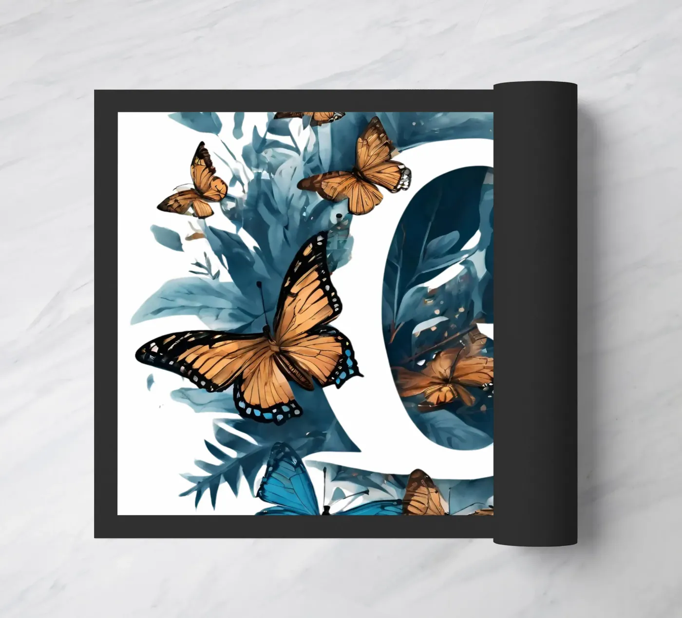 Farfalla blu G zerbino da Shinery