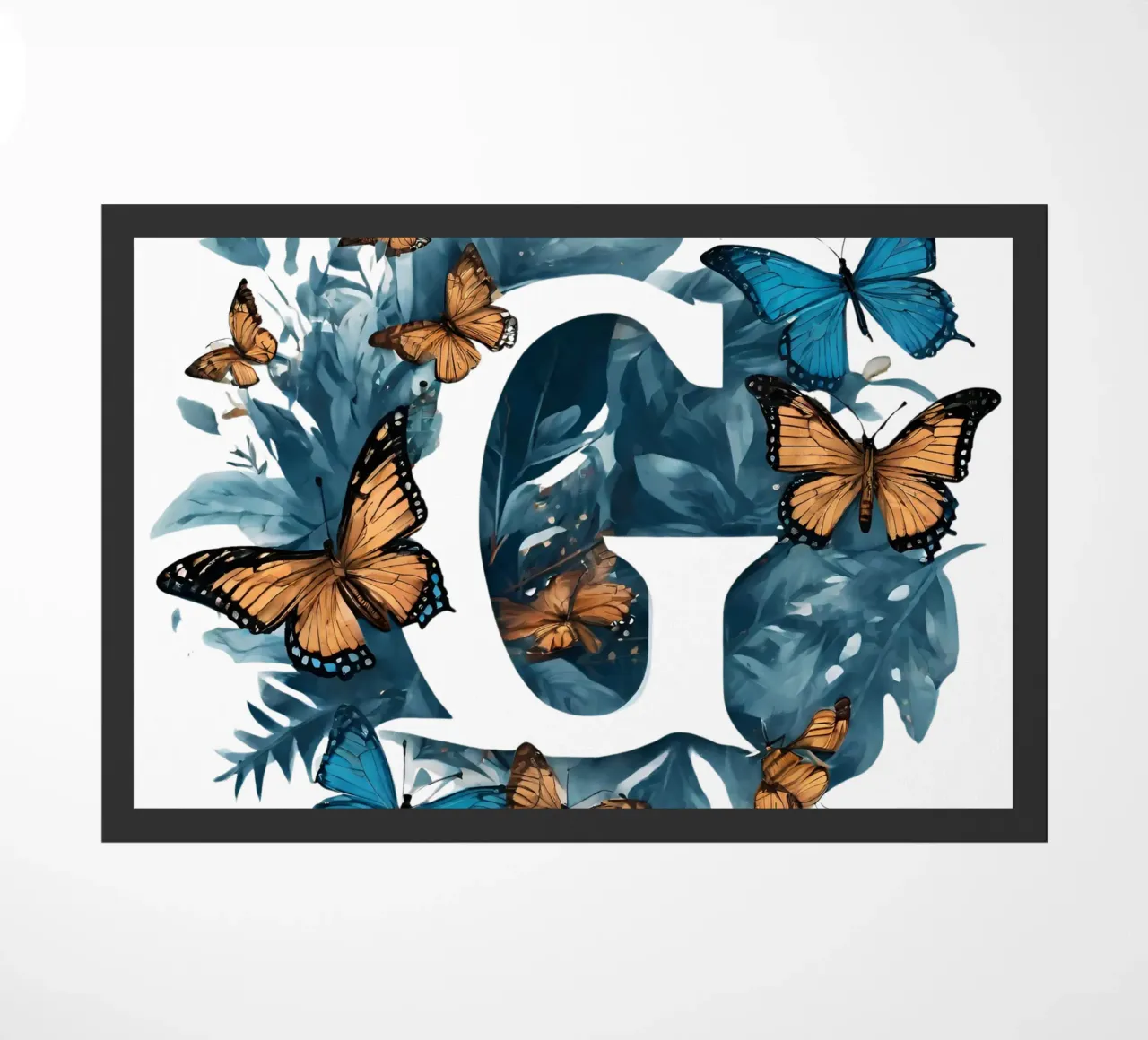 Farfalla blu G zerbino da Shinery