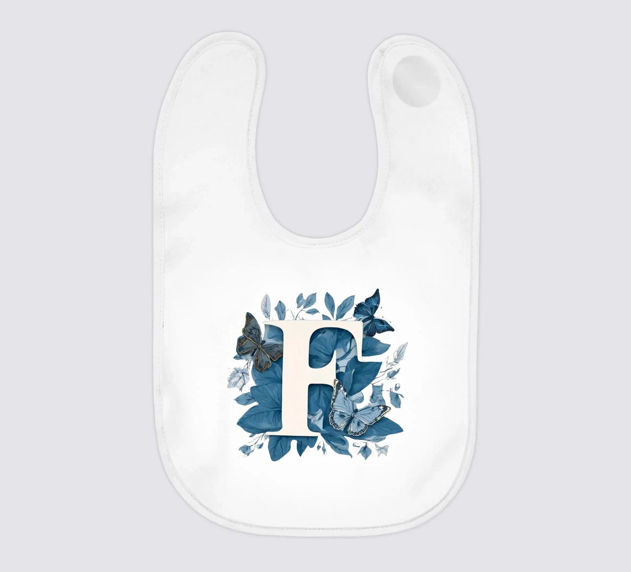 Farfalla blu F bavaglino da Shinery