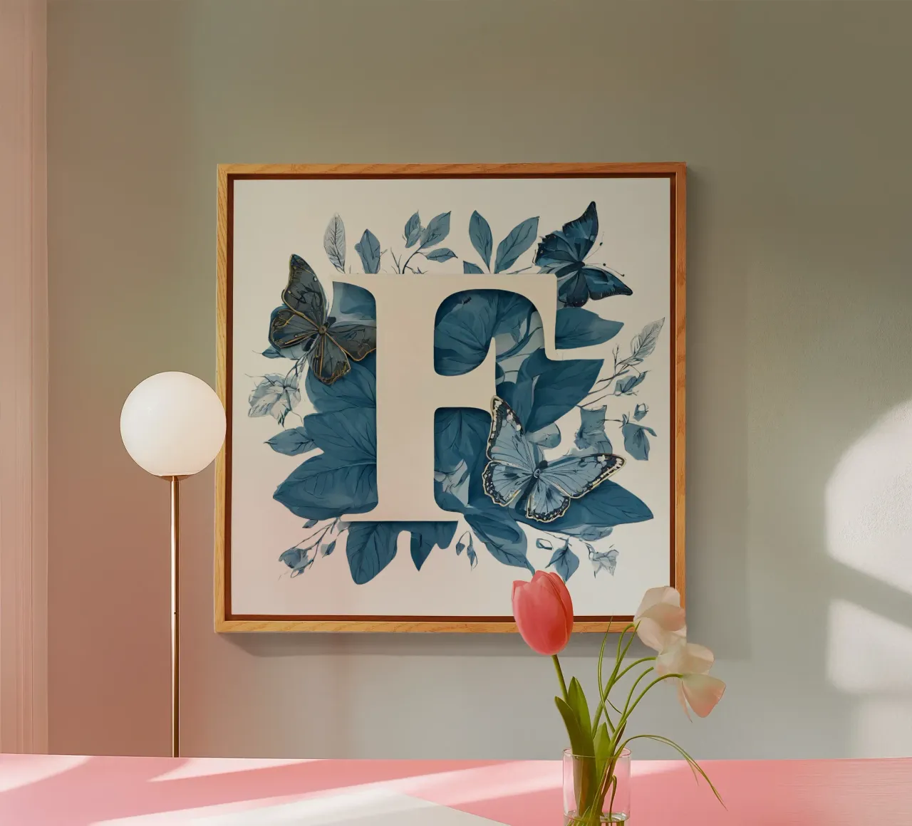 Farfalla blu F plexiglass da Shinery