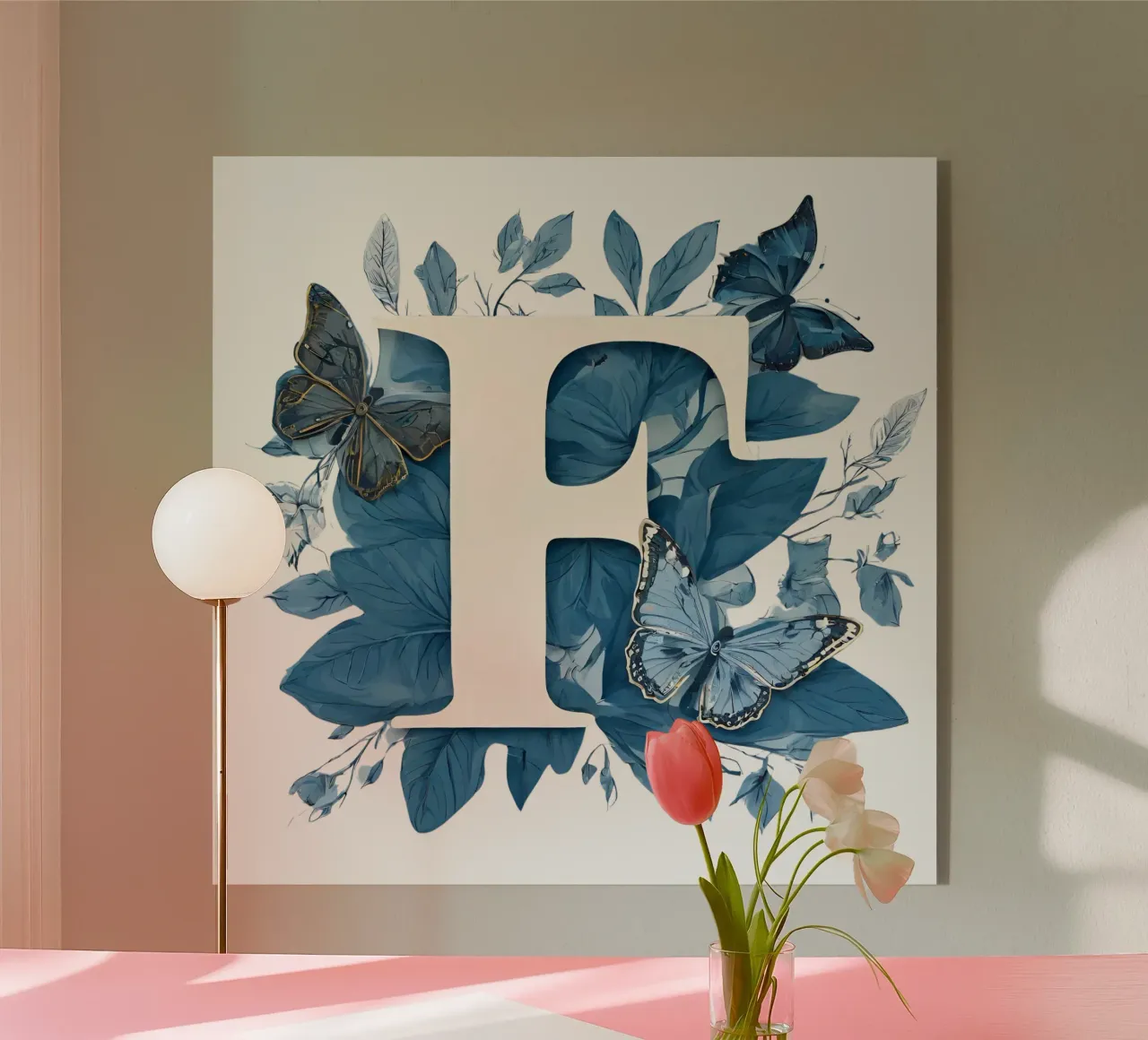 Farfalla blu F plexiglass da Shinery