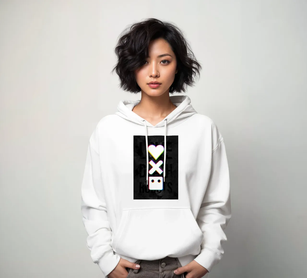 Love Death Robots felpa con cappuccio da nabakumov