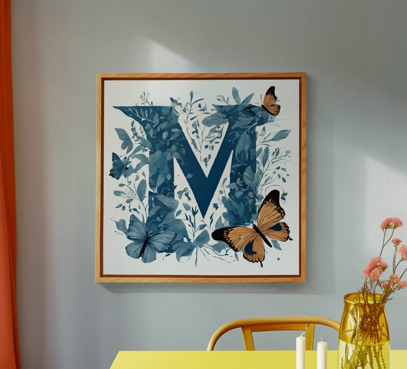 Blue butterfly M Acryl-Glas von Shinery