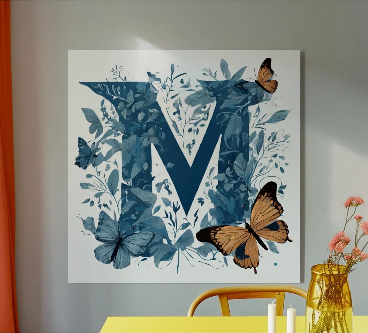 Farfalla blu M plexiglass da Shinery