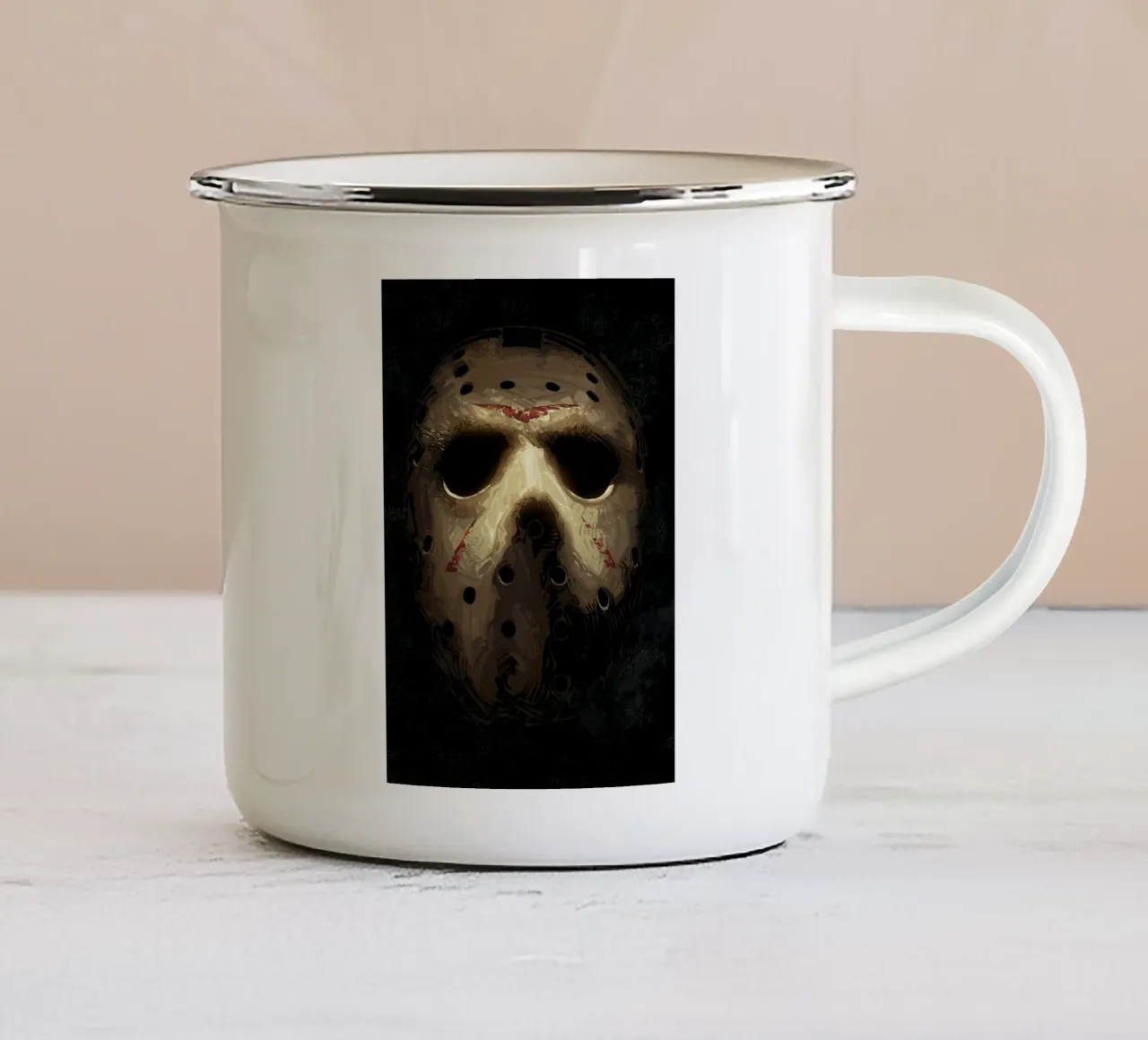 Jason Mask tazza in smalto da nabakumov