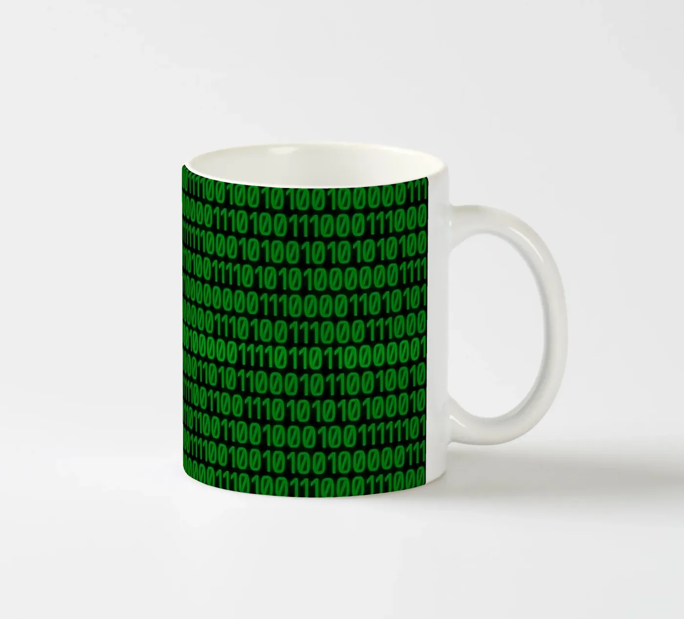 Binary code ceramic mug by rheyes