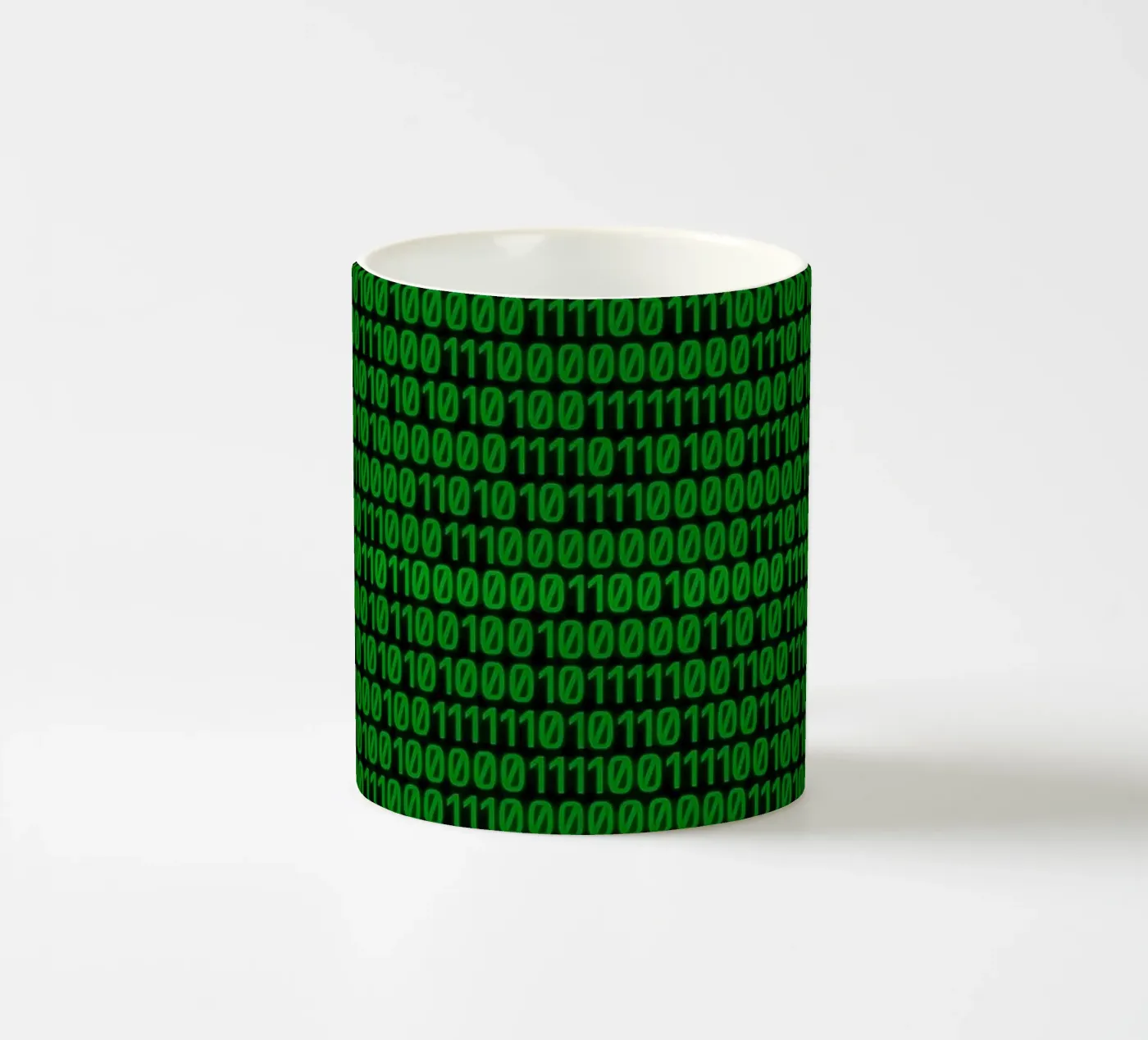 Binary code ceramic mug by rheyes