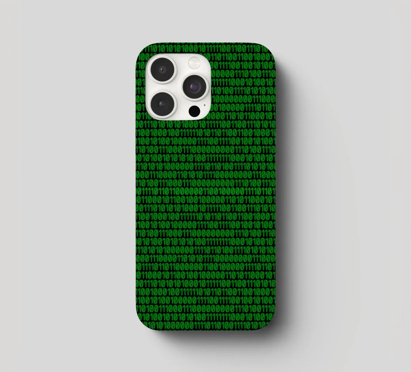 Binary code iphone case by rheyes