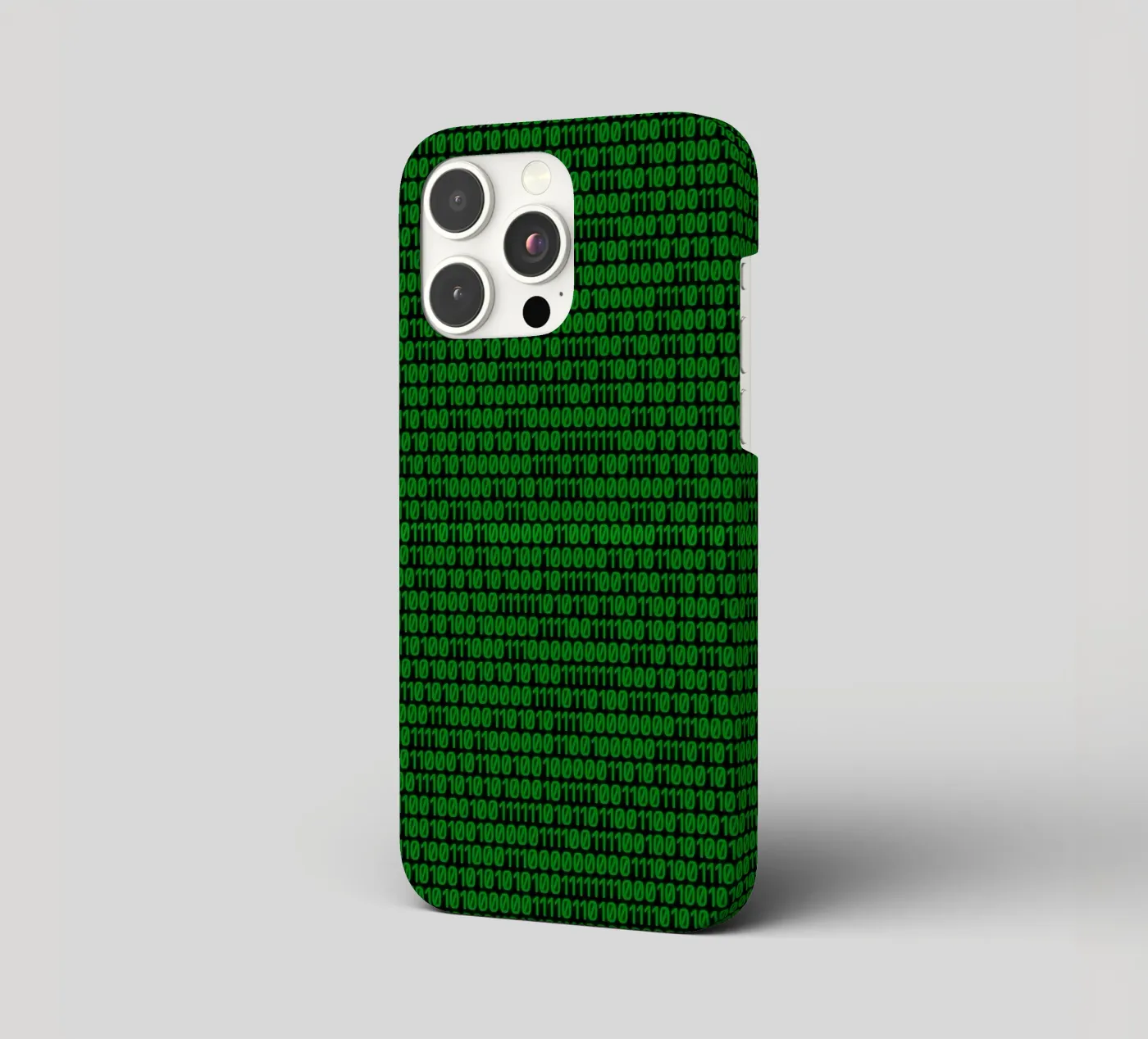 Binary code iphone case by rheyes