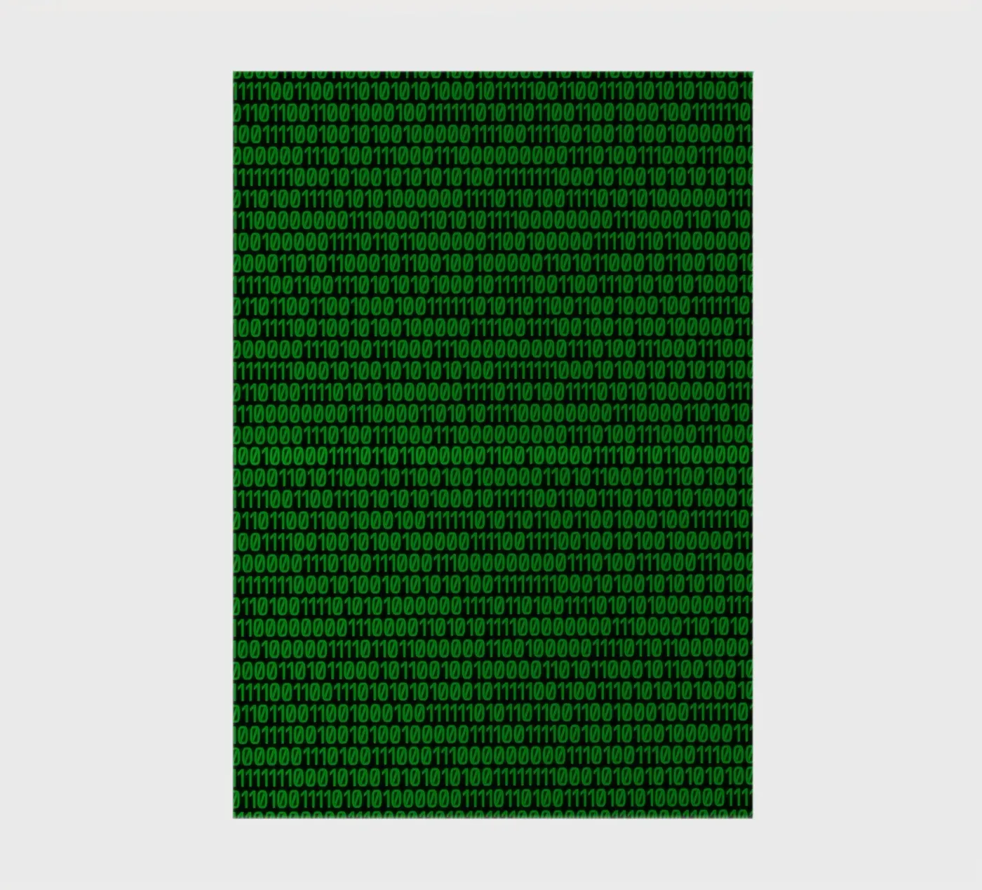 Binary code notebook by rheyes