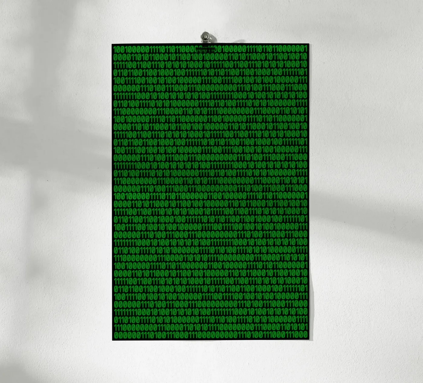 Binärcode Poster von rheyes