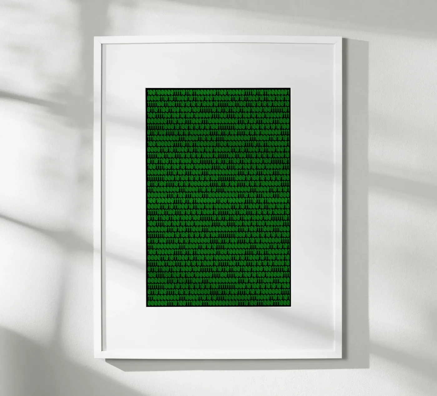 Binärcode Poster von rheyes