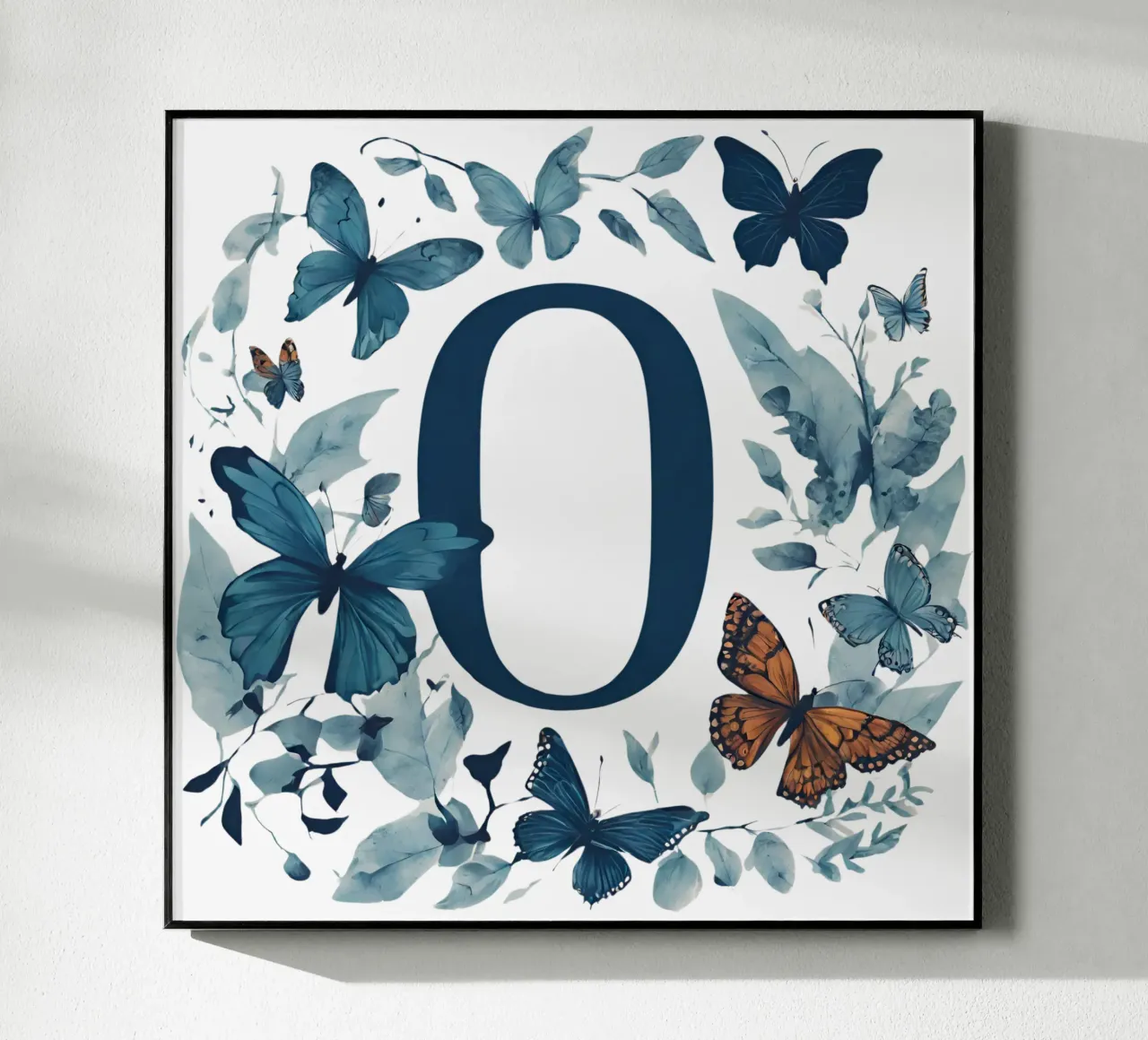 Farfalla blu O plexiglass da Shinery