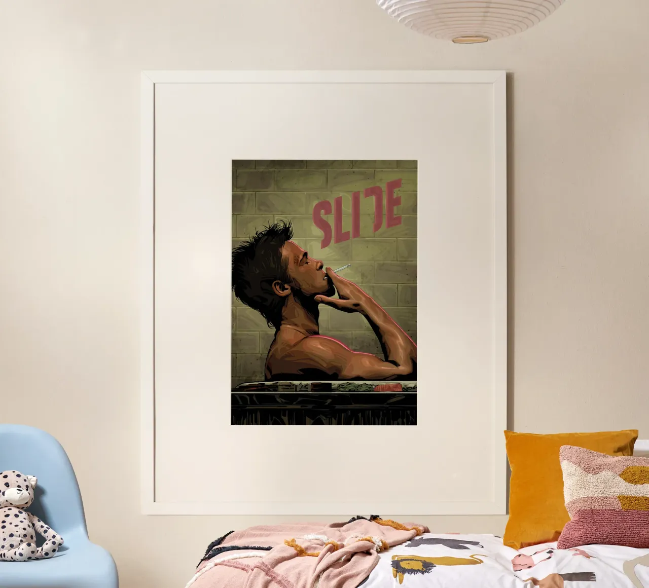 Fight Club Tyler poster da nabakumov