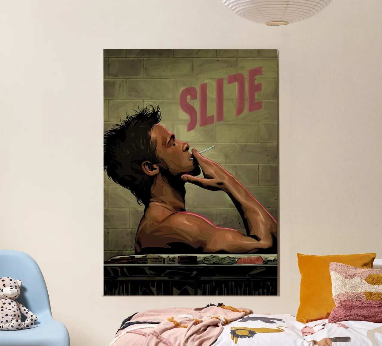 Fight Club Tyler poster da nabakumov