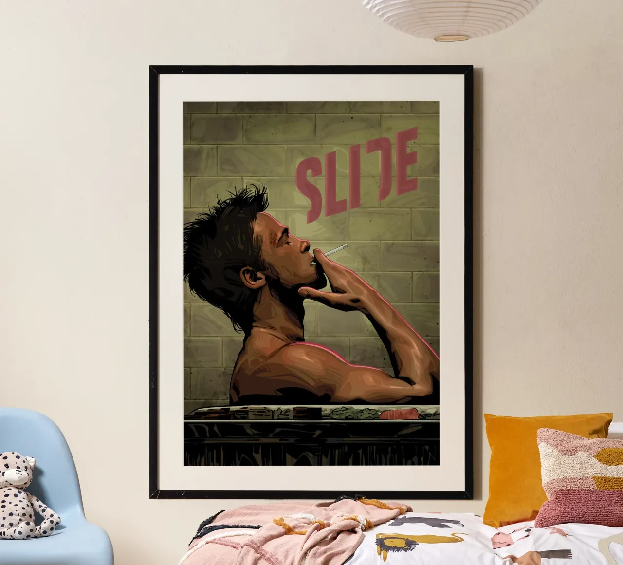 Fight Club Tyler poster da nabakumov