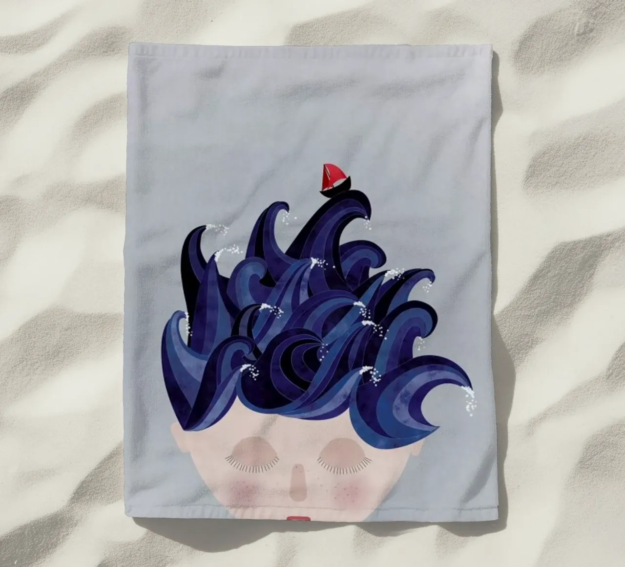 Musings Waves telo mare da Mie Frey Damgaard