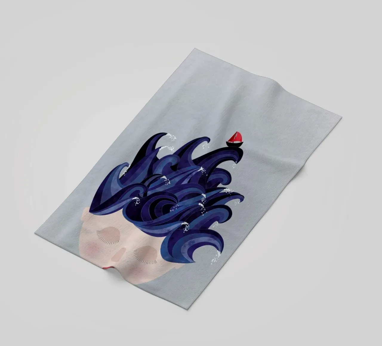 Musings Waves telo mare da Mie Frey Damgaard