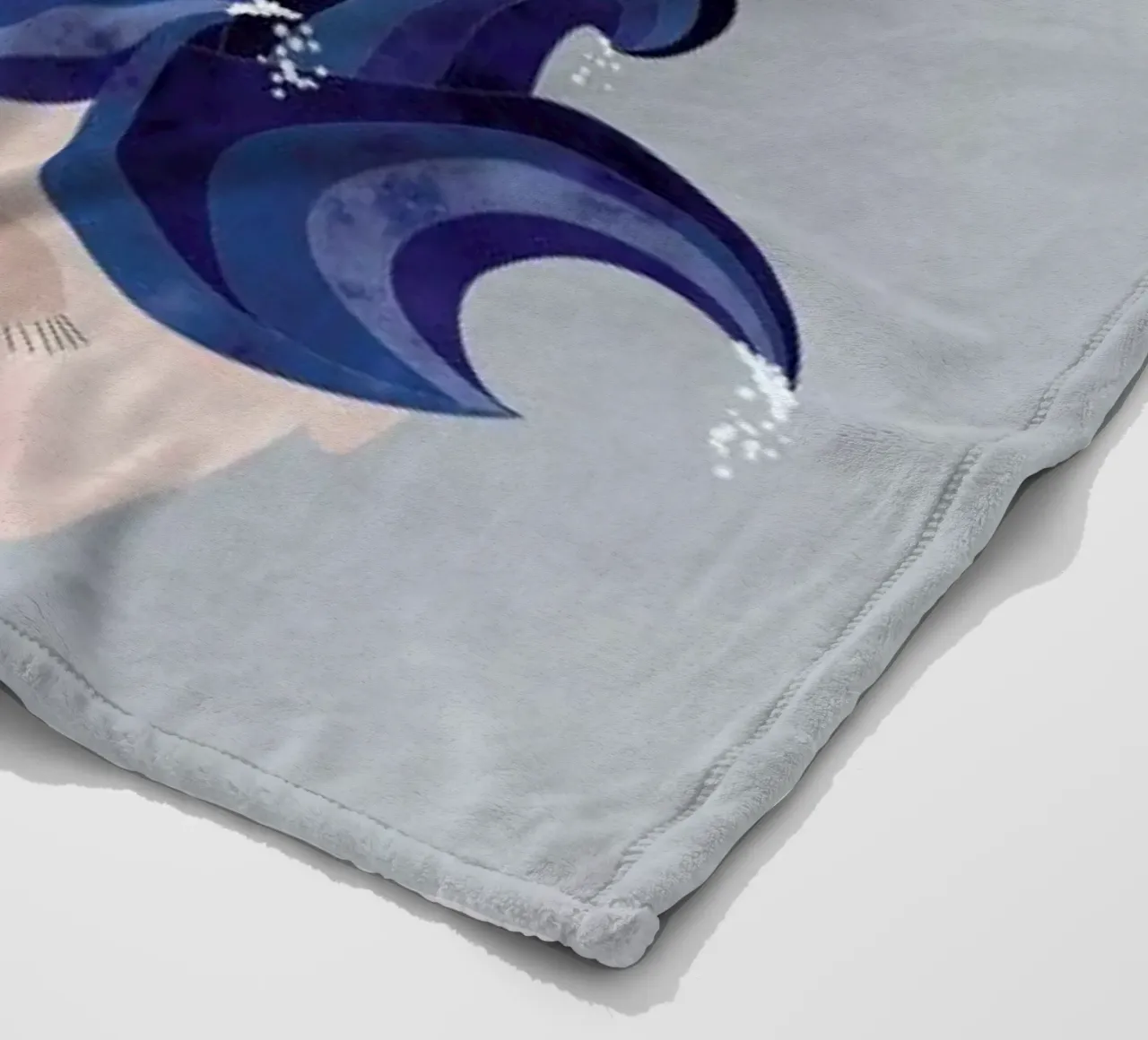 Musings Waves coperta in pile da Mie Frey Damgaard