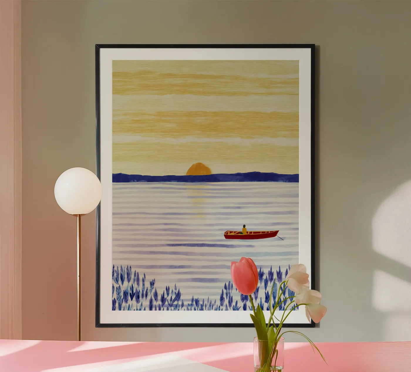 Sole e acqua poster da Aimee