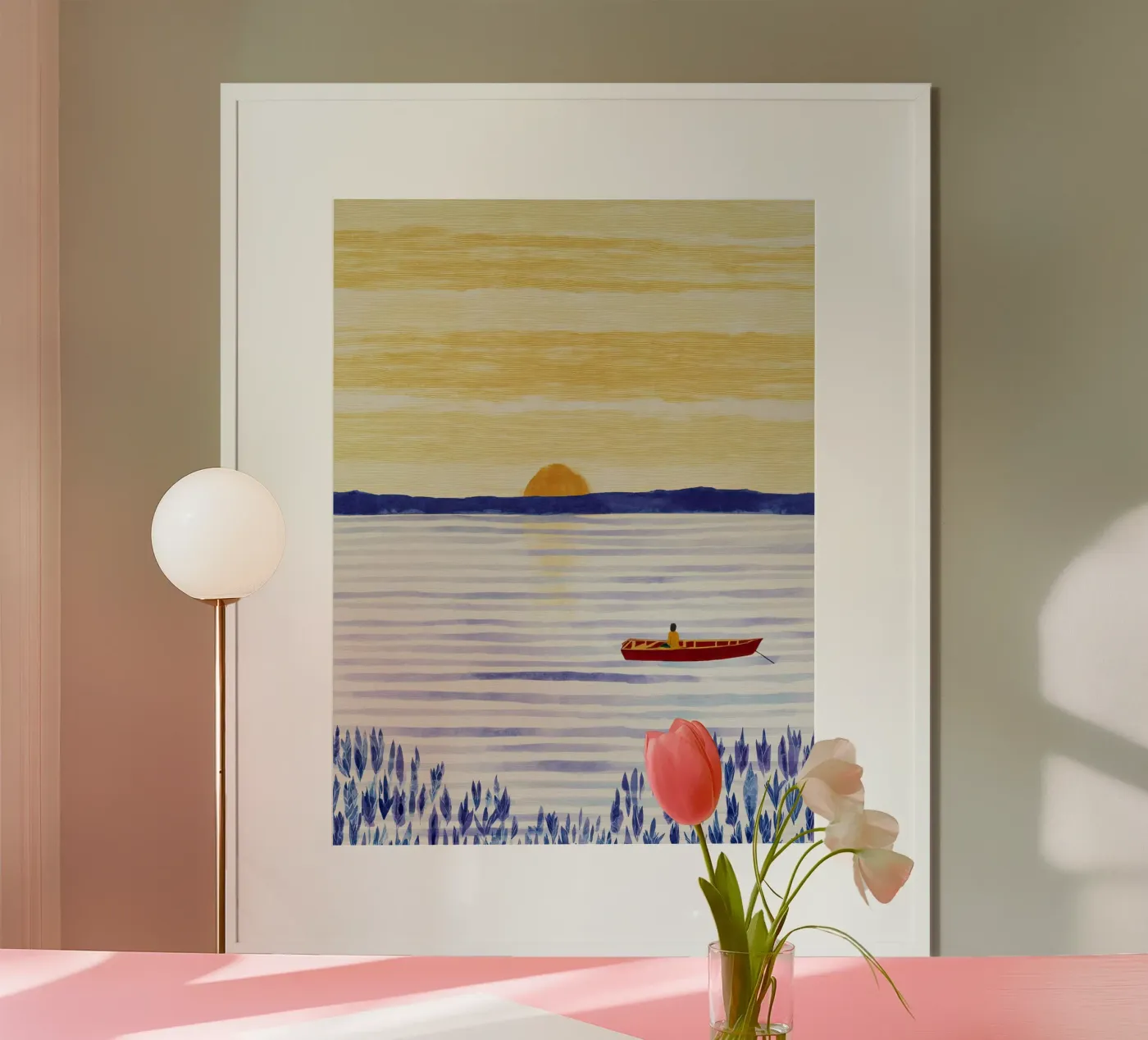 Sole e acqua poster da Aimee