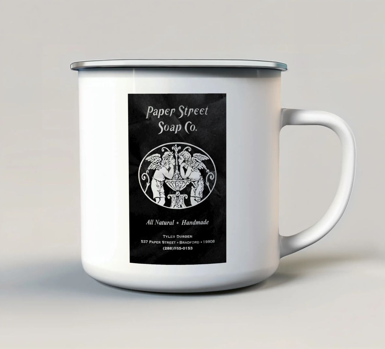 Paper Street Company tazza in smalto da nabakumov