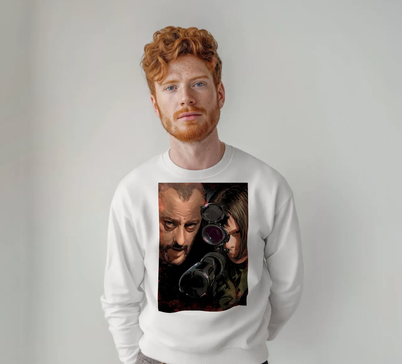 Leon and Mathilda felpa da nabakumov