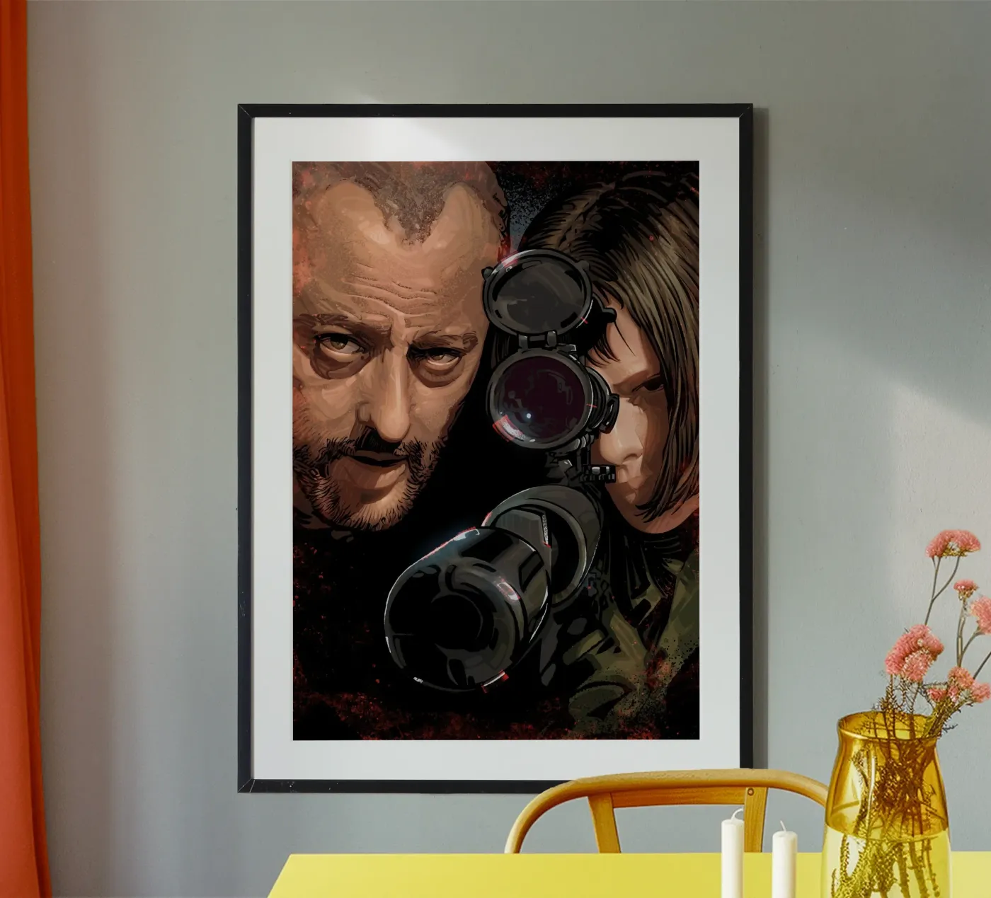 Leon and Mathilda poster da nabakumov