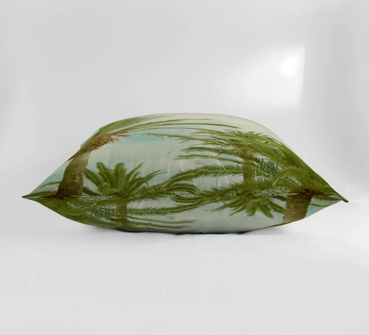 Palm Trees decorative cushion by Cassia Beck Photography