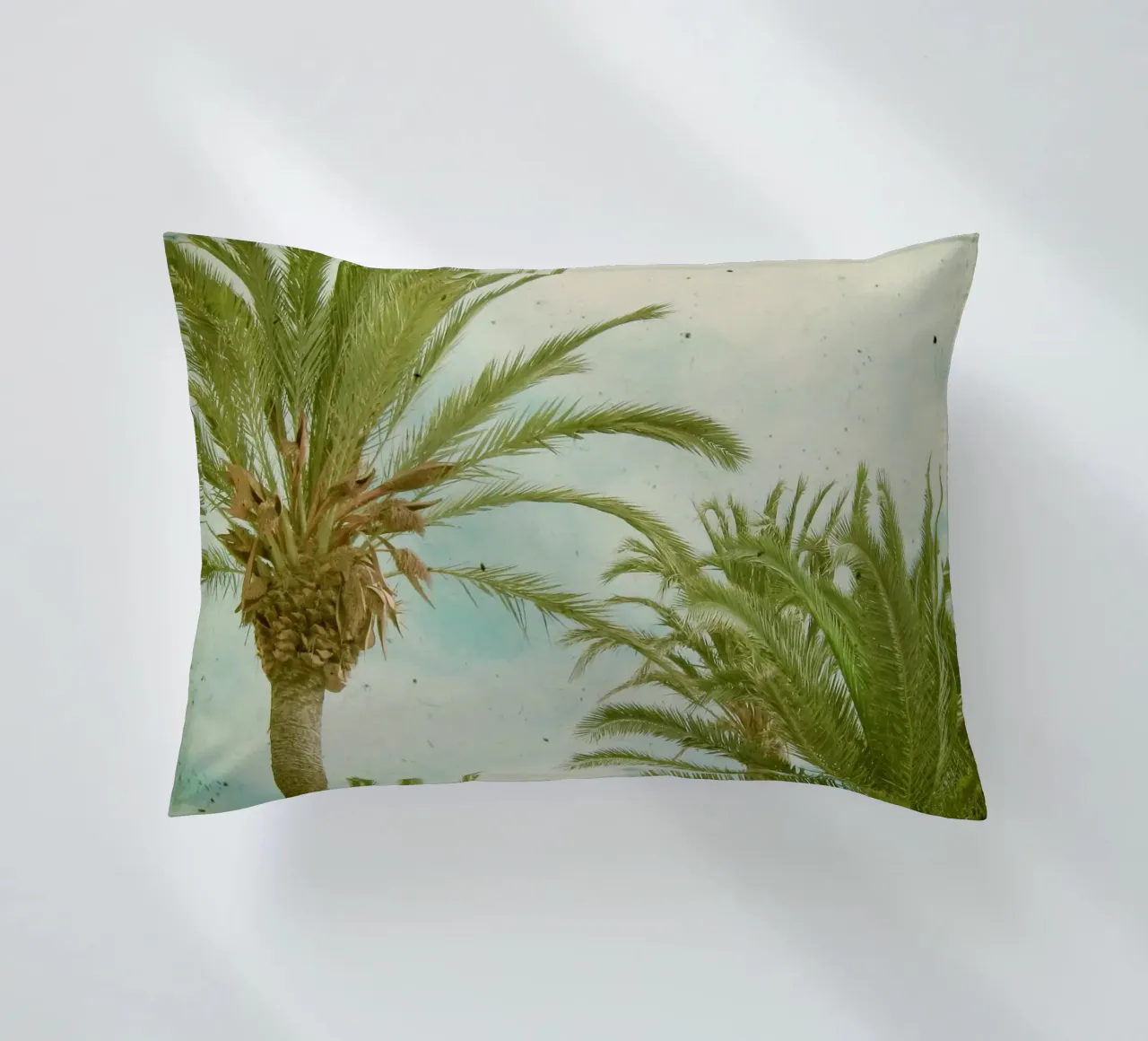Palm Trees decorative cushion by Cassia Beck Photography
