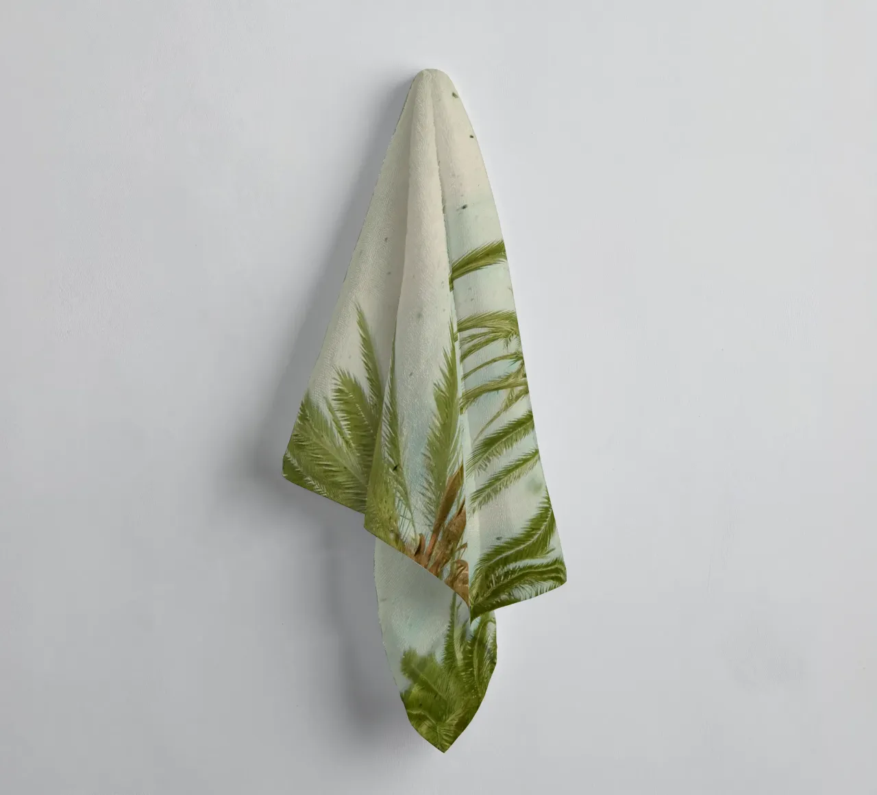 Palm Trees towel by Cassia Beck Photography