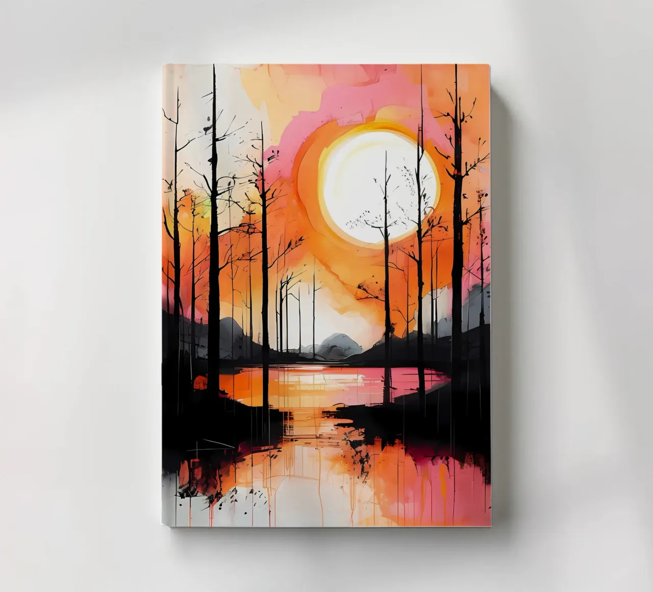 Sunset Serenity notebook by Artistic-shop