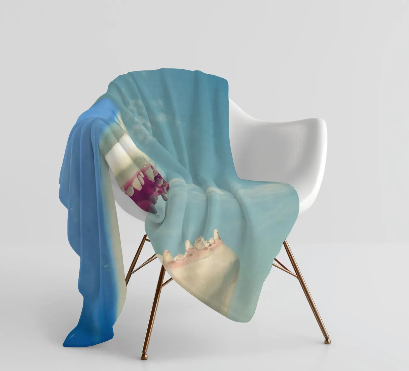 Shark fleecedeken van Cassia Beck Photography