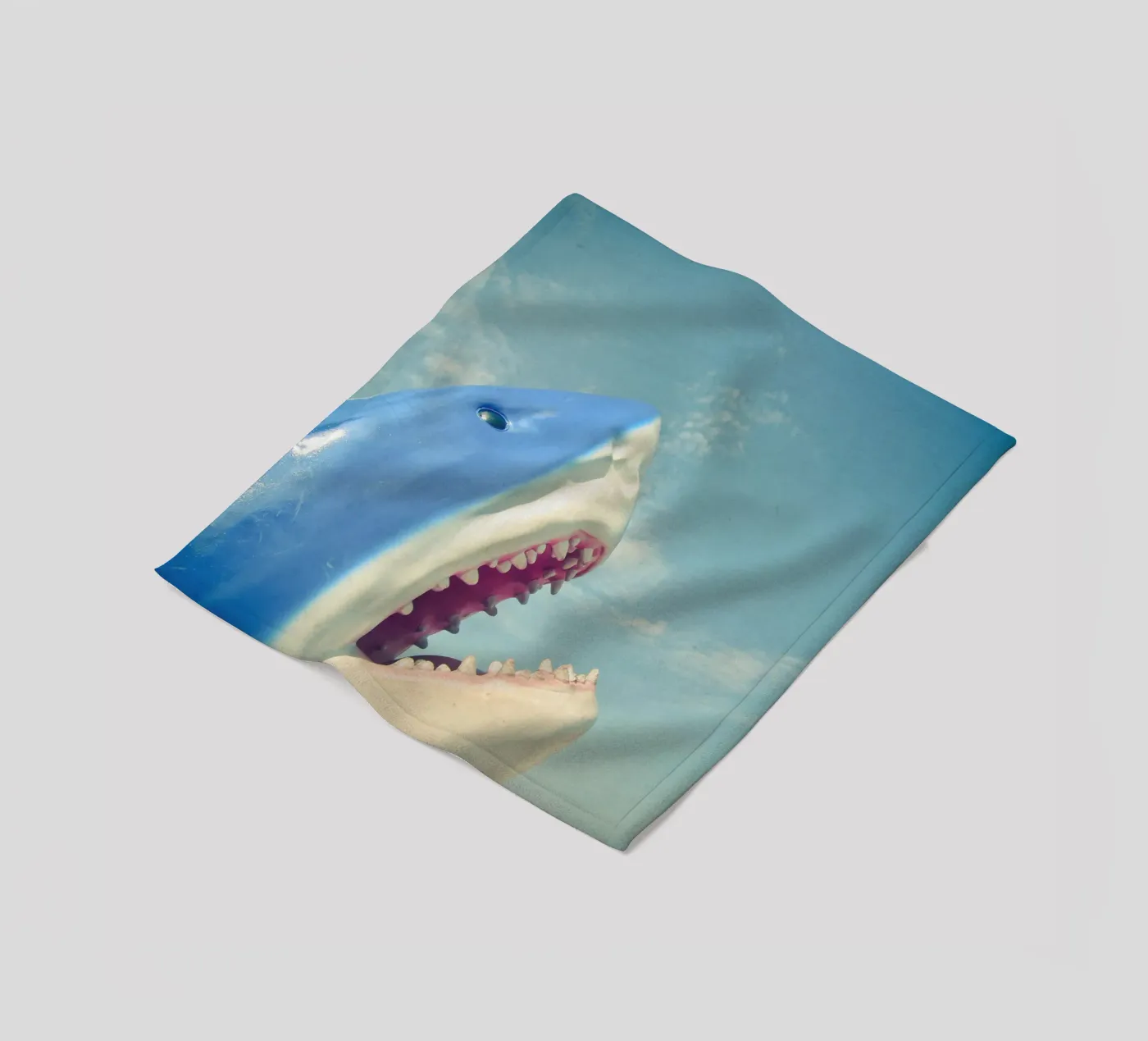 Shark fleecedeken van Cassia Beck Photography