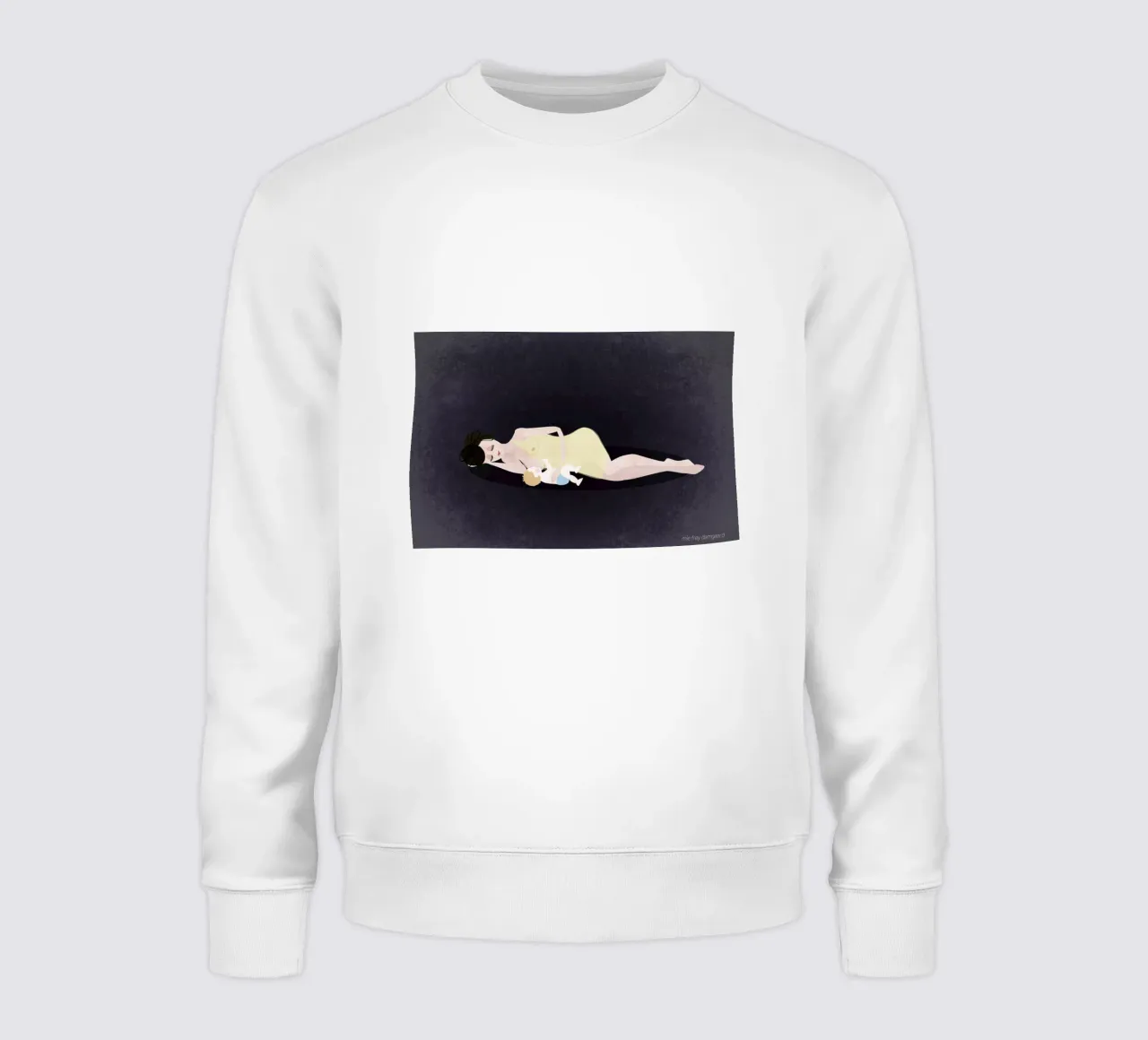 No More Waiting #4 felpa da Mie Frey Damgaard