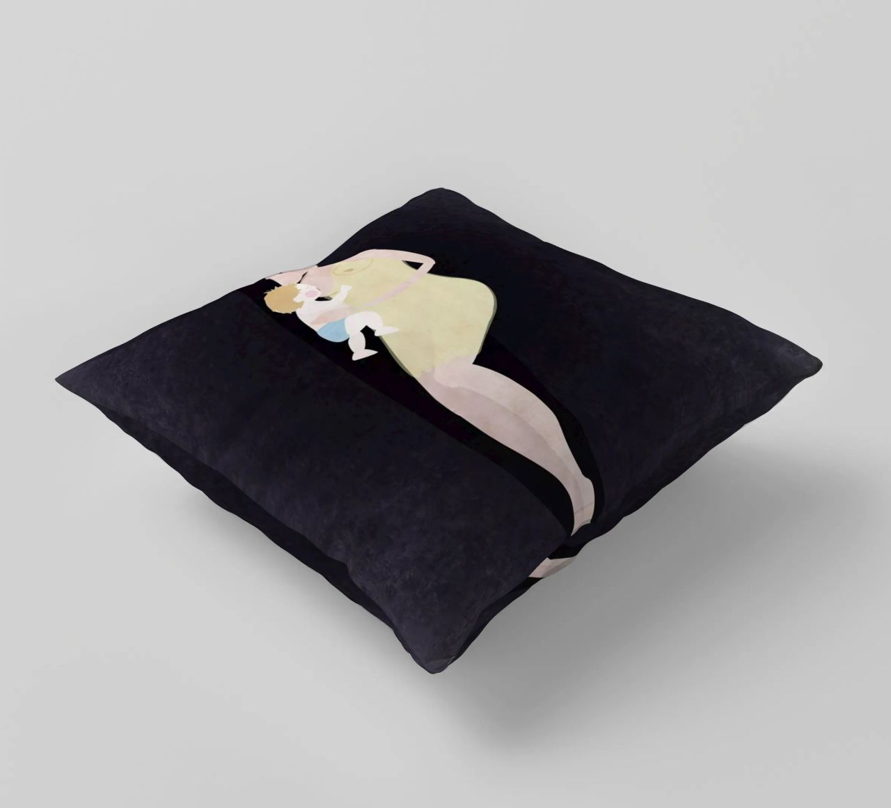 No More Waiting #4 coussin de Mie Frey Damgaard