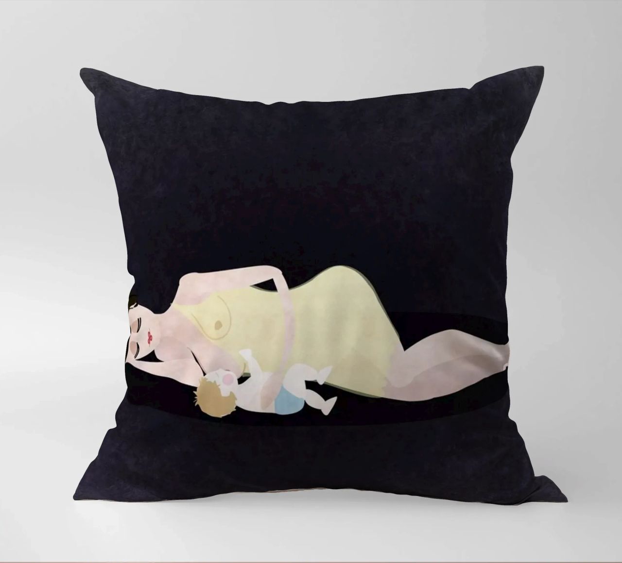 No More Waiting #4 coussin de Mie Frey Damgaard