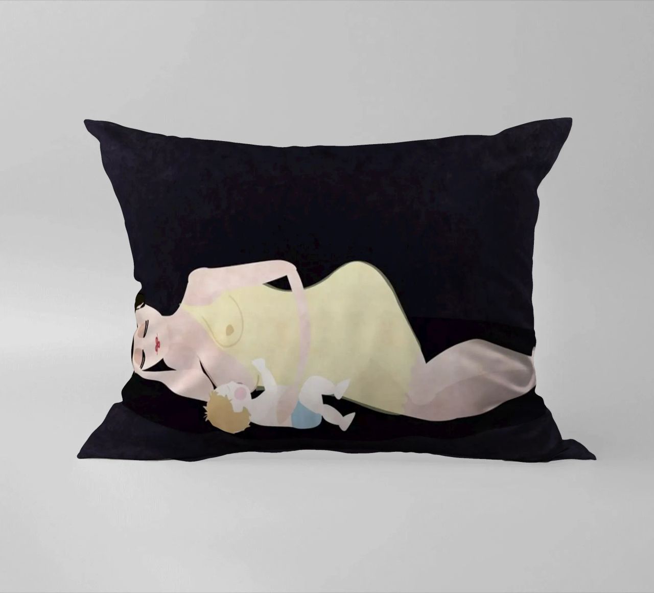 No More Waiting #4 coussin de Mie Frey Damgaard
