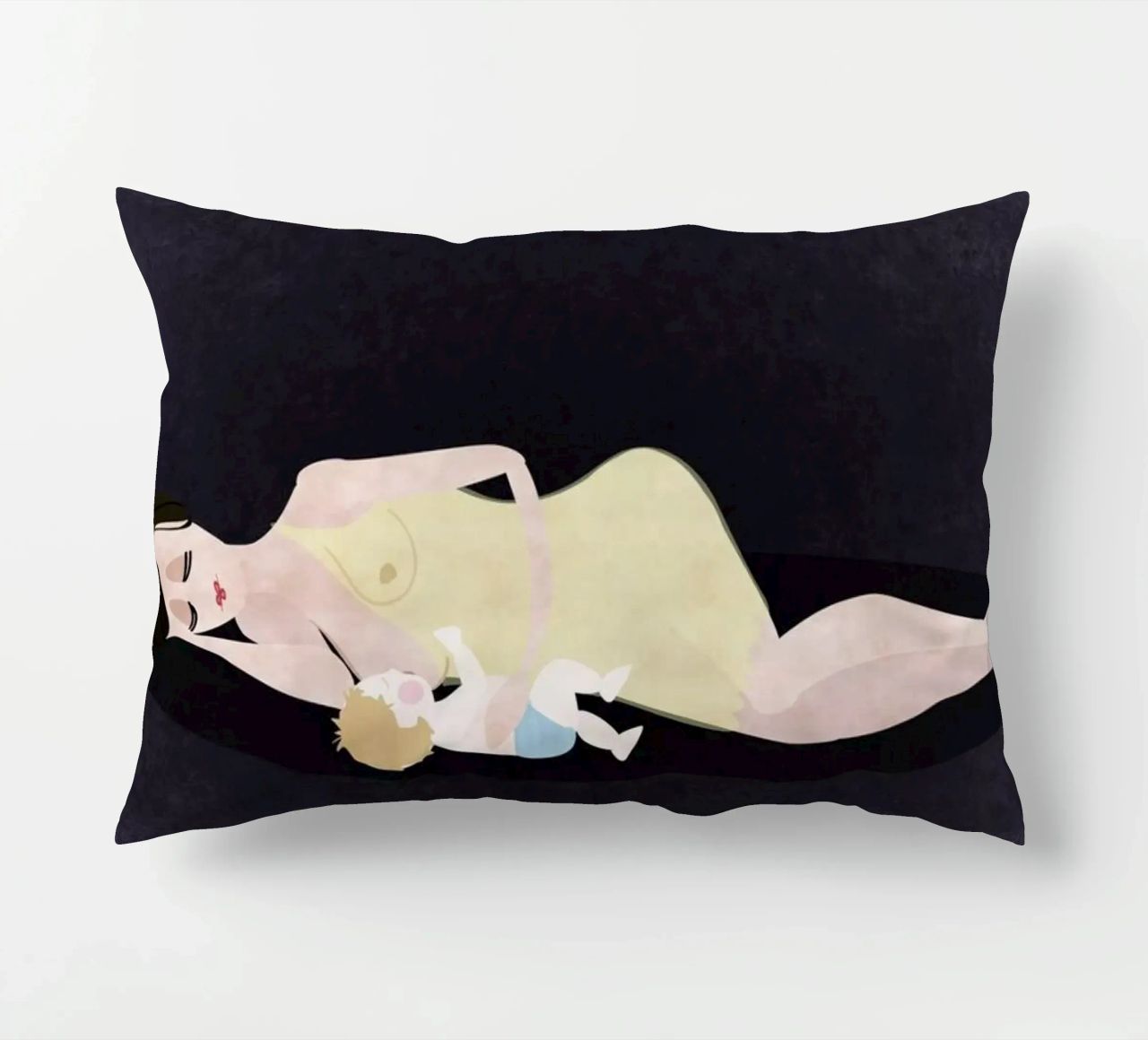 No More Waiting #4 coussin de Mie Frey Damgaard