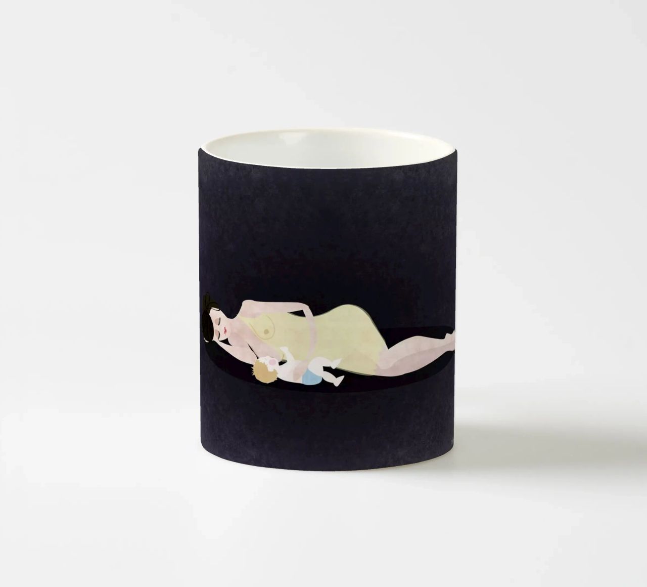 No More Waiting #4 tazza in ceramica da Mie Frey Damgaard