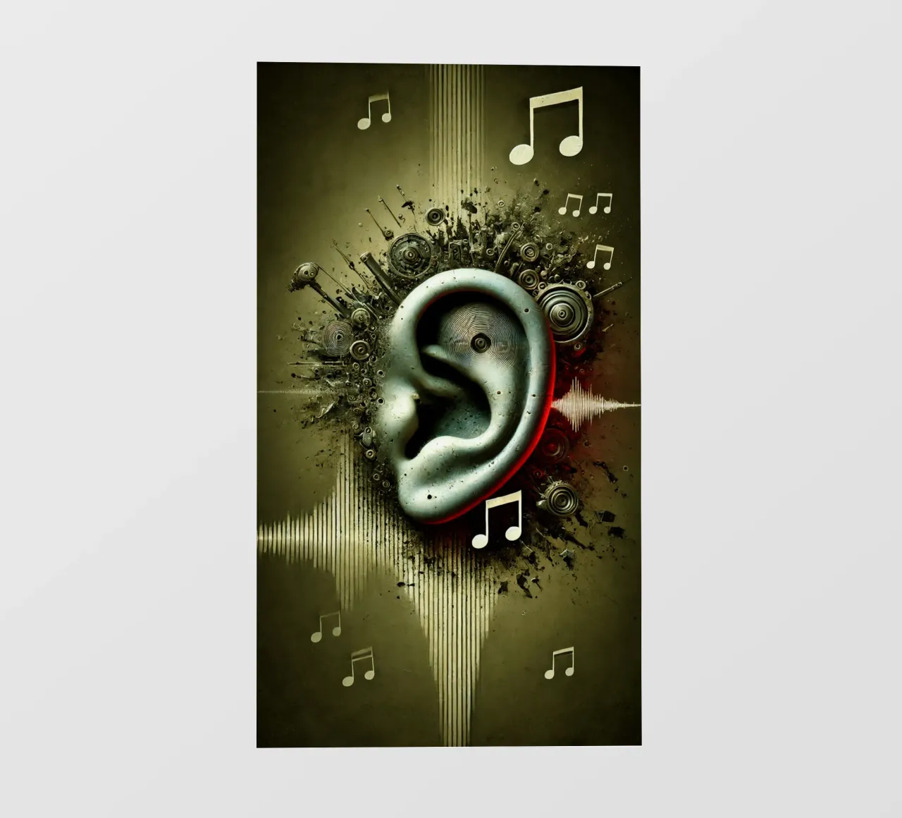 L'orecchio musicale pellicola backlit da SwenIA design