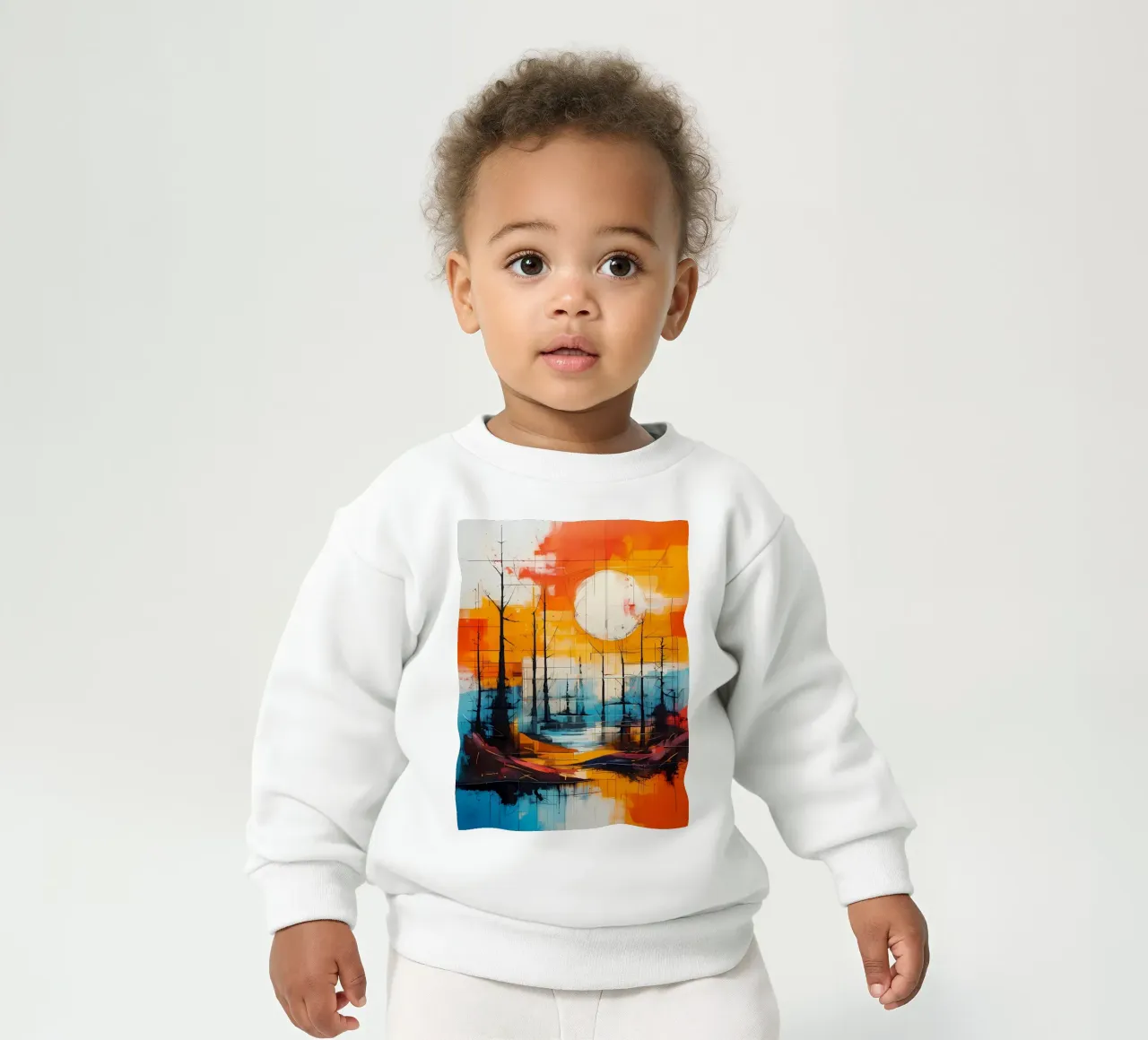 Riflesso del tramonto felpa neonato da Artistic-shop