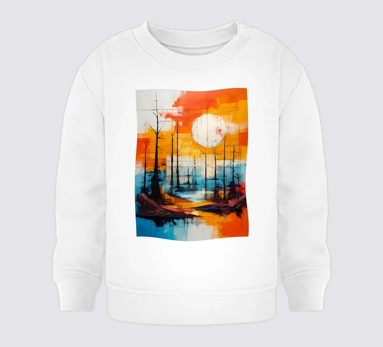 Riflesso del tramonto felpa neonato da Artistic-shop