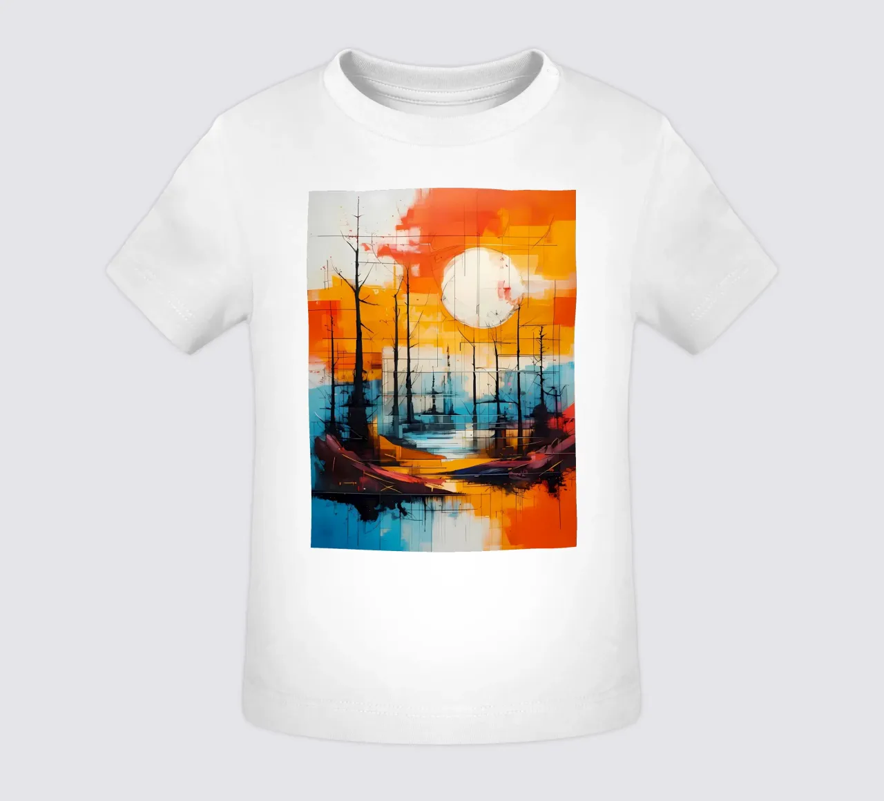 Riflesso del tramonto maglietta neonato da Artistic-shop