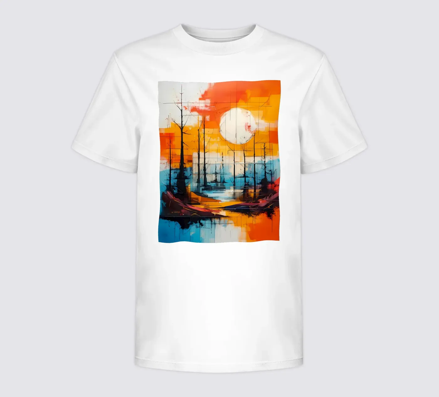 Sunset Reflection t-shirt bambini da Artistic-shop