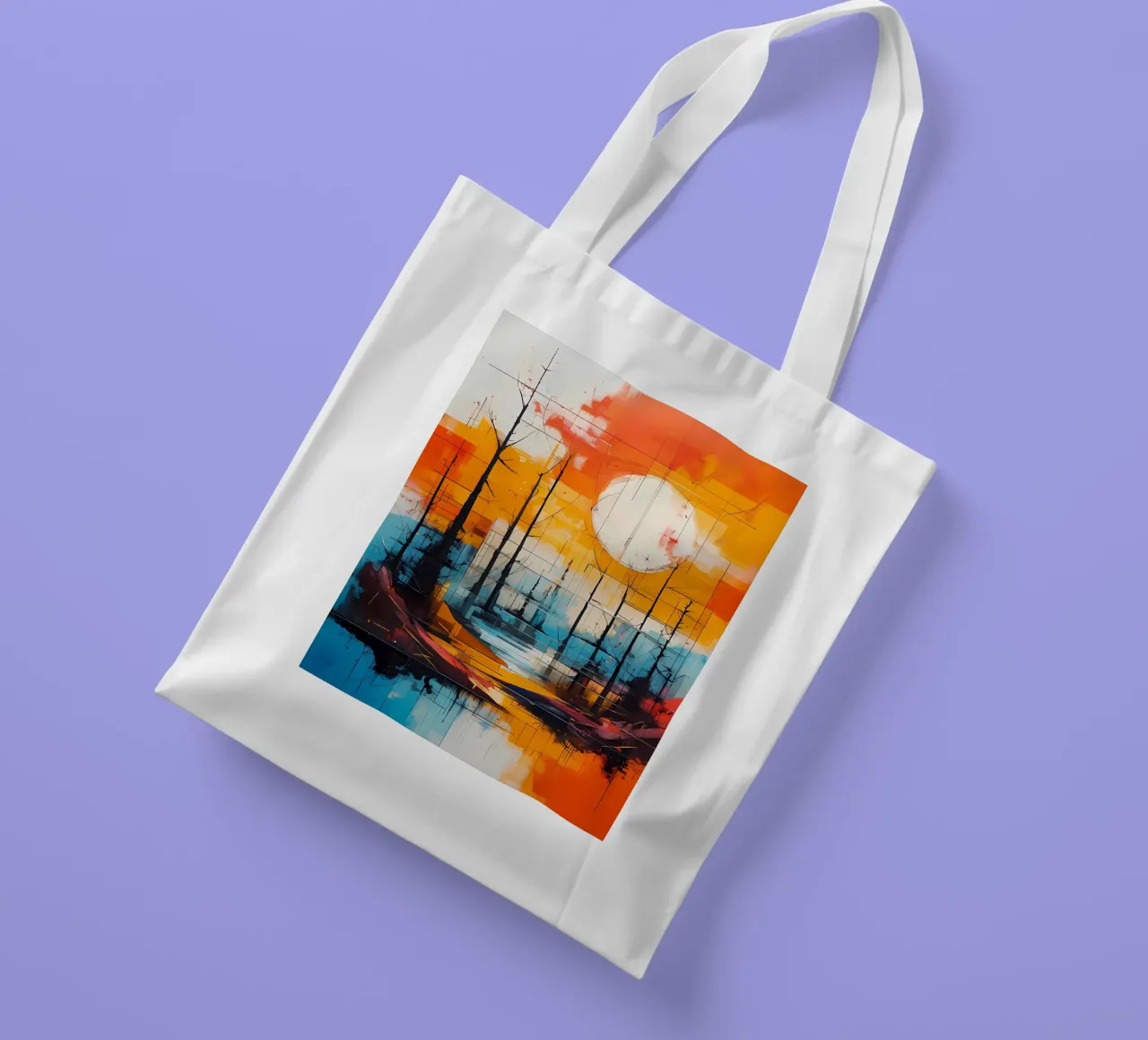 Sunset Reflection tote bag by Artistic-shop