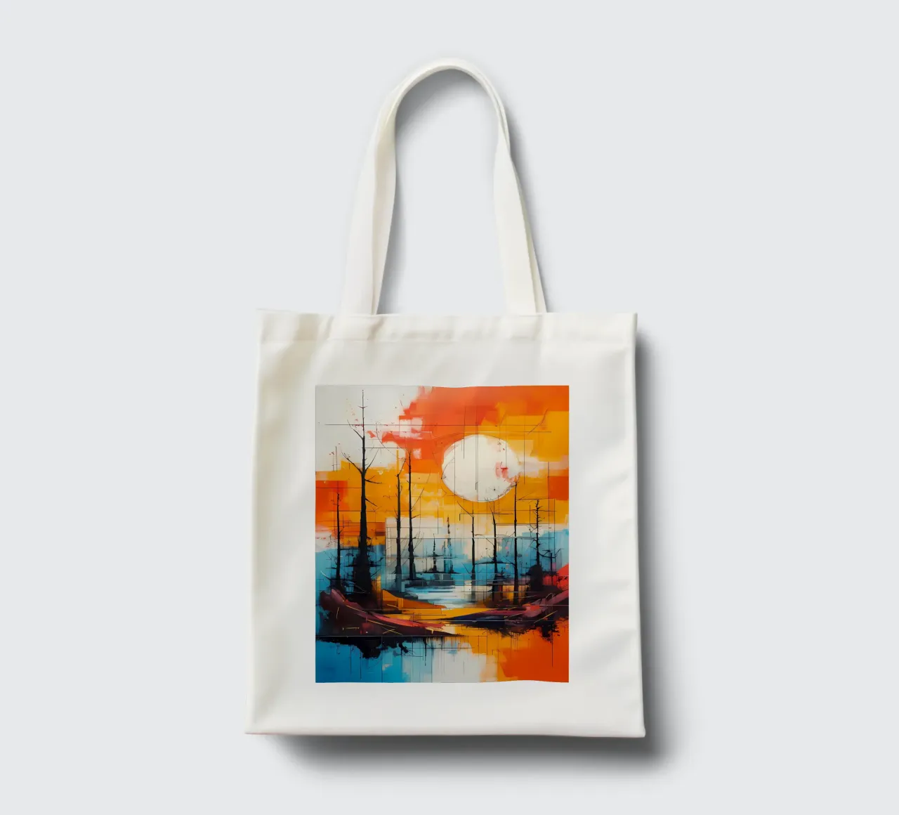 Sunset Reflection tote bag by Artistic-shop