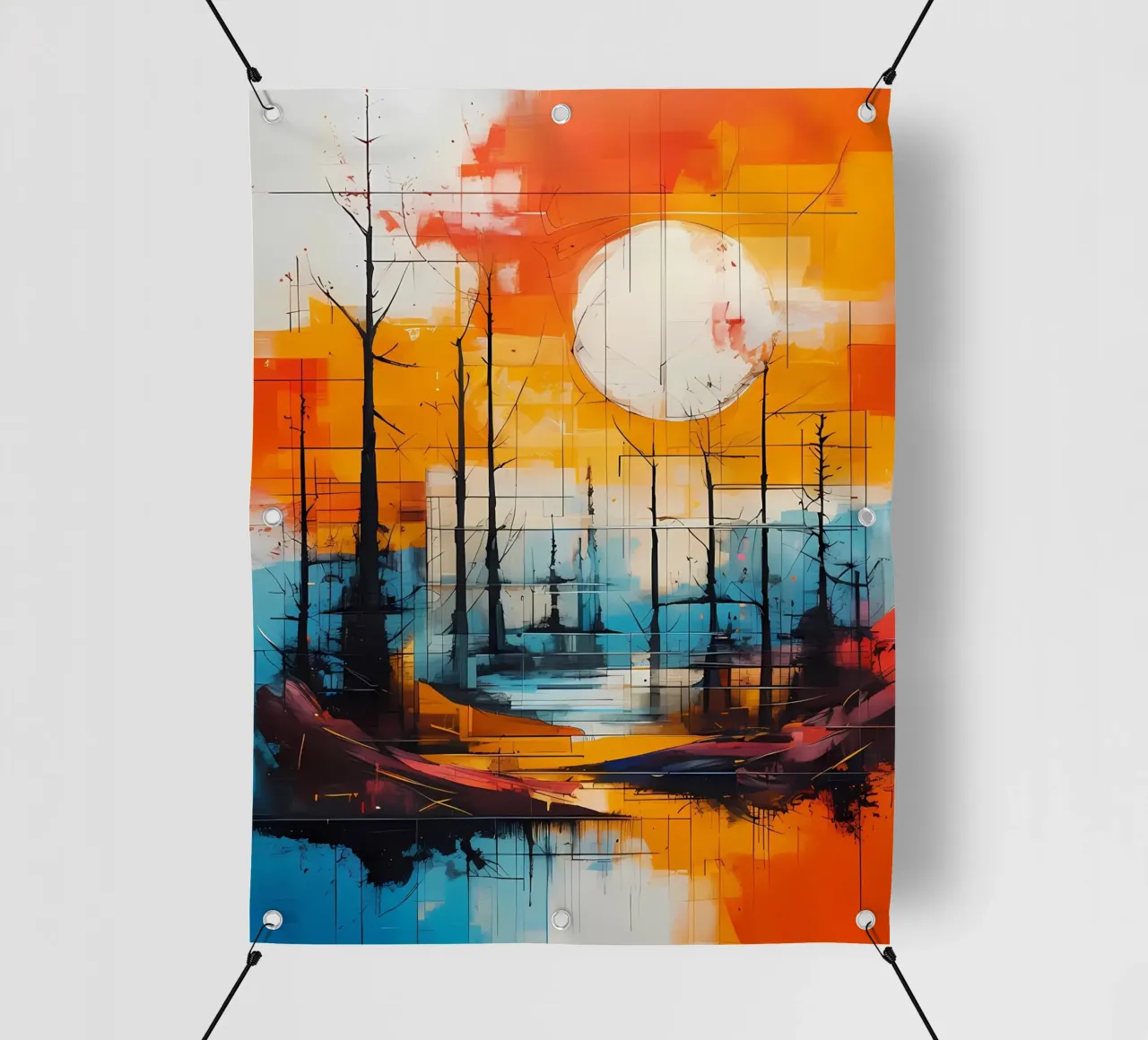 Sunset Reflection pvc cover by Artistic-shop